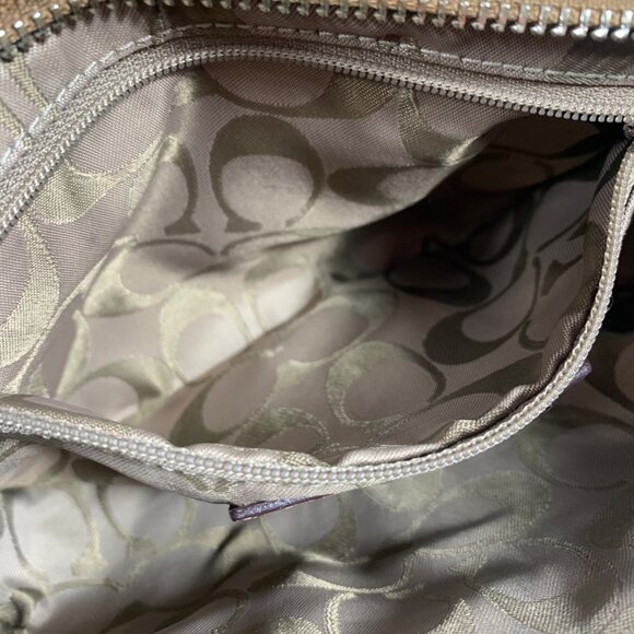 Y2K COACH Soho Mini Hobo Camel Tan Crescent Shoulder Bag Wristlet w/ Tag 4283 - Picture 10 of 12